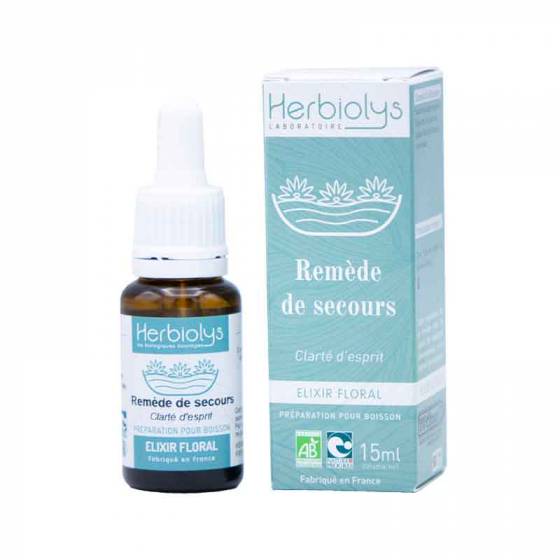 正規輸入品】HERBIOLYSバッチフラワーエッセンス レスキュー